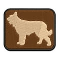 thumbnail image 1 of Berger Picard Dog Solid Applique Multi-Color Embroidered Iron-On Patch - 3.5 Inch Large, 1 of 5