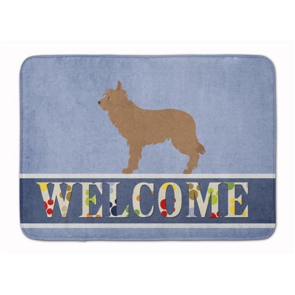 Berger Picard Welcome Machine Washable Memory Foam Mat - Multi-Colored