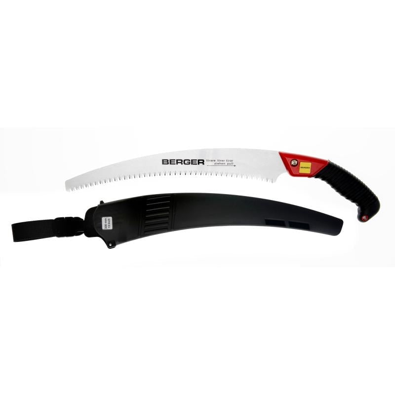 Berger Tools 64850 Curved Blade Pruning Saw with Sheath, 13 Inch ...