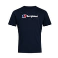 thumbnail image 1 of Berghaus Big Classic Logo Mens Short Sleeve Outdoor T-Shirt Tee Navy Blue - L, 1 of 2