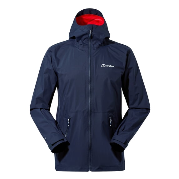 Berghaus Deluge Pro 2.0 Mens Hydroshell Waterproof Jacket Dark Blue - S
