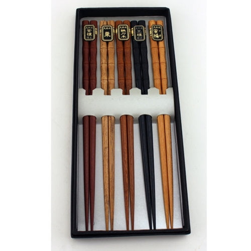 BergHOFF International 5-Piece Wooden Chopstick
