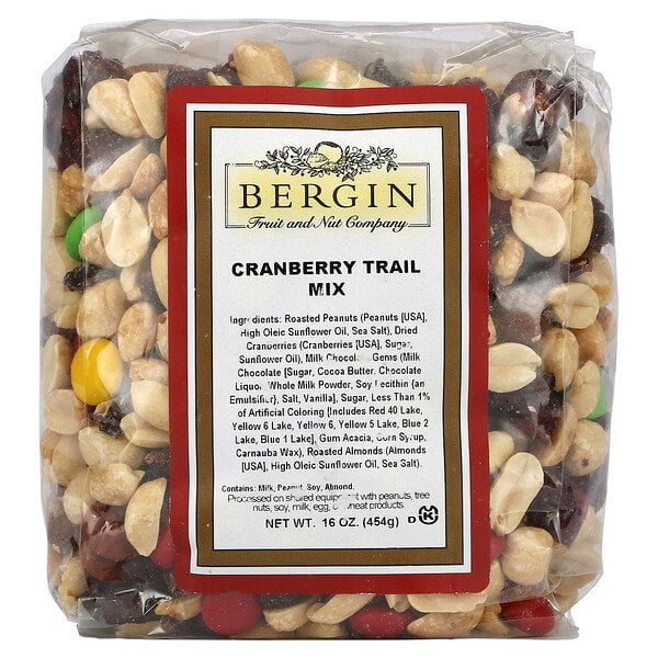 Bergin Fruit and Nut Company, Cranberry Trail Mix, 16 oz (454 g) Pack of 3