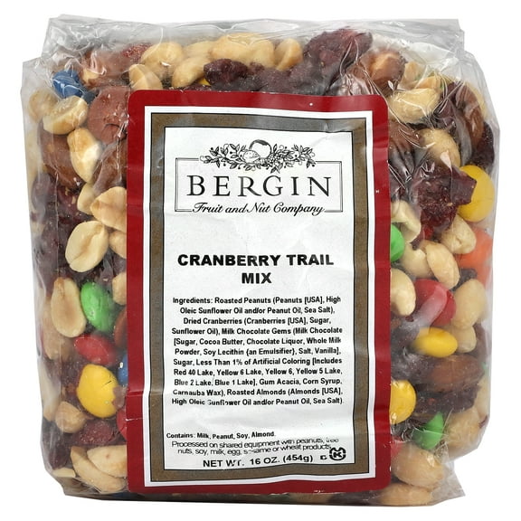 Bergin Fruit and Nut Company Cranberry Trail Mix, 16 oz (454 g)