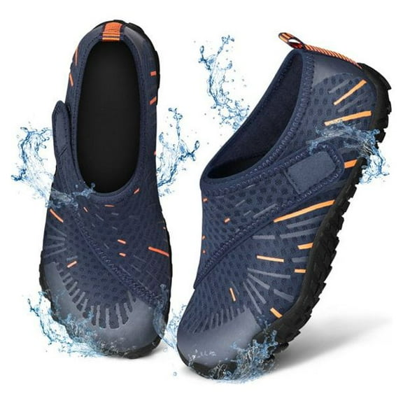 Bergman Kelly Kids Water Shoes (Size 12-5), Boys & Girls, Athletic Water Socks for Beach Pool Surf Sand Hiking Camping Boating US Casual Shoes