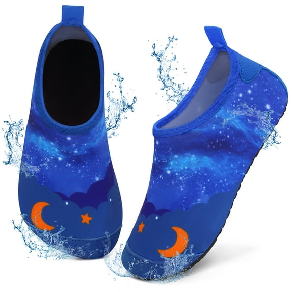 Bergman Kelly Little Kids Water Shoes (Size 1-13), Boys & Girls, Athletic Water Socks for Beach Pool Surf Sand Hiking Camping Boating US Casual Shoes