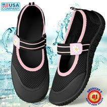 Bergman Kelly Little Kids Water Shoes (Size 11-4), Adorable Beach Shoes for Girls, US Casual Shoes