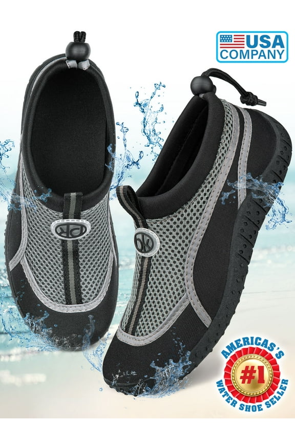 Little Kids Water Shoes (Size 11-4), Boys & Girls, Sporty Beach Shoes, US Casual Shoes