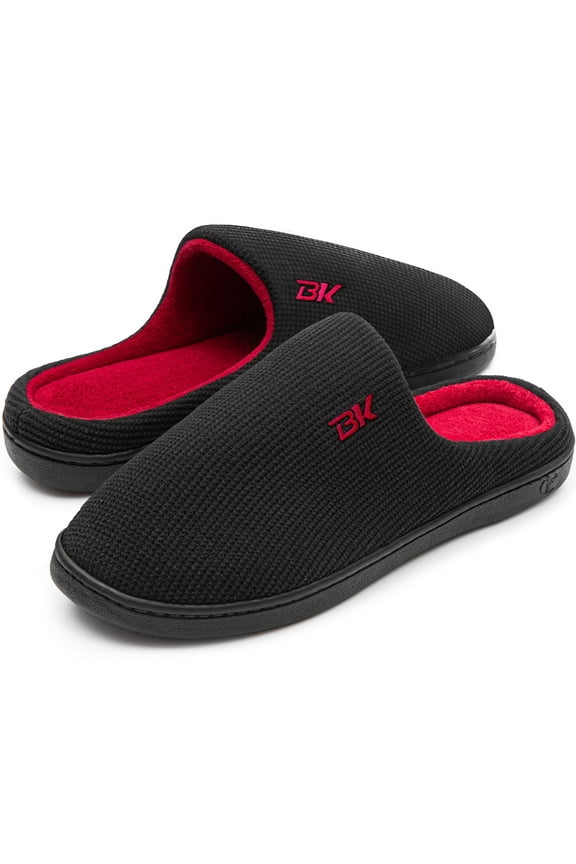 Men's Slippers, Two-Tone Indoor/Outdoor Clog Style Slippers w/ Memory Foam, House Shoes for Men, Ranger Collection