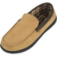 thumbnail image 1 of Bergman Kelly Mens Memory Foam Loafer Slippers, Comfortable House Shoes (Prof Collection), 1 of 10