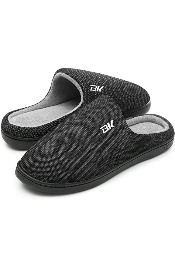 Men's Slippers, Two-Tone Indoor/Outdoor Clog Style Slippers w/ Memory Foam, House Shoes for Men, Ranger Collection