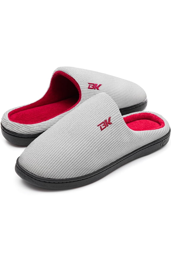 Men's Slippers, Two-Tone Indoor/Outdoor Clog Style Slippers w/ Memory Foam, House Shoes for Men, Ranger Collection