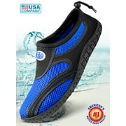 BERGMAN KELLY Mens Durable Water Shoes (Size 7-12), Beach Shoes, Training & Lifting Shoes, US Casual Shoes