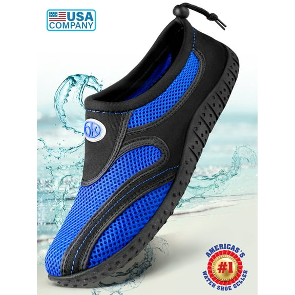 Bergman Kelly Mens Durable Water Shoes (Size 7-12), Beach Shoes, Training & Lifting Shoes, US Casual Shoes