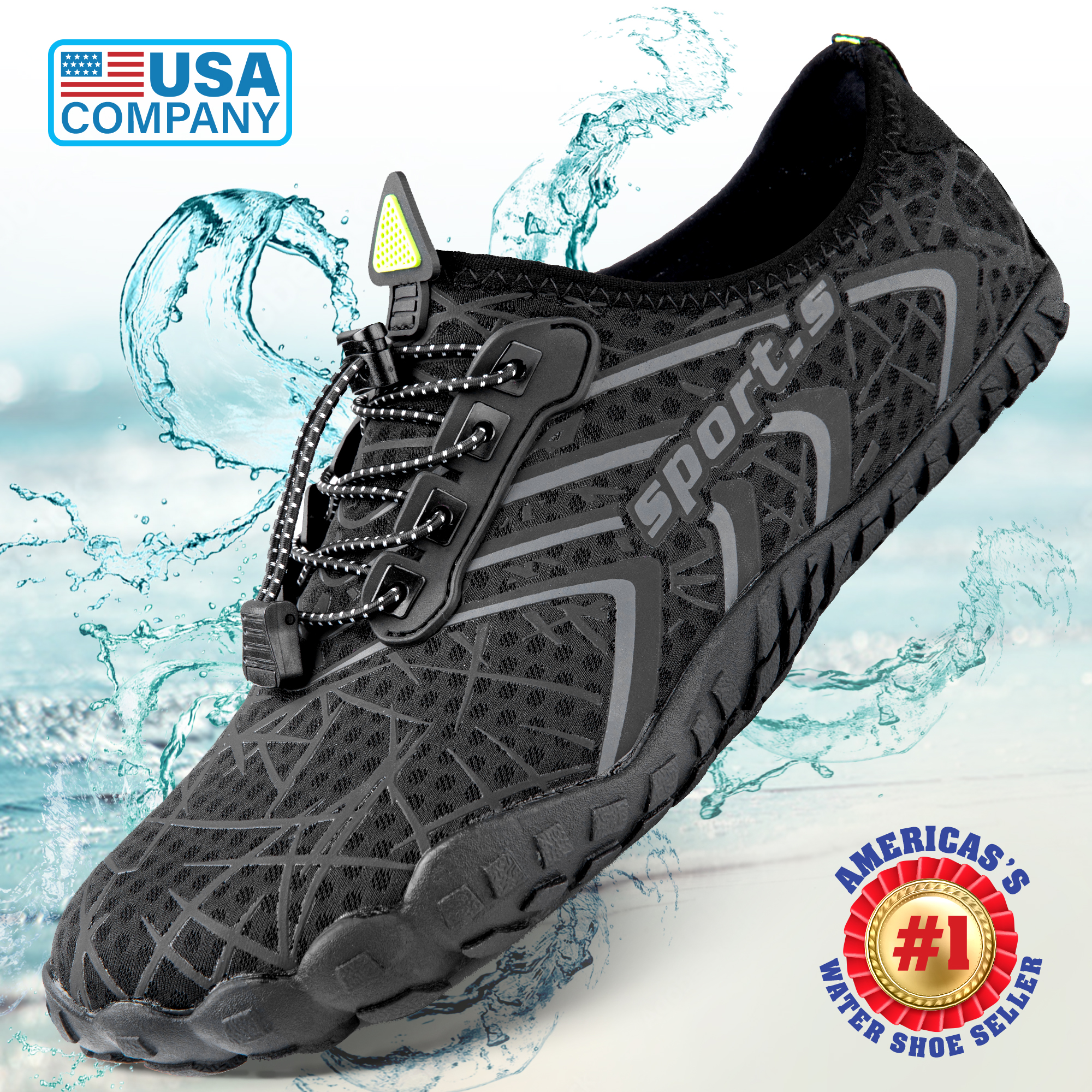 Water shoes with grip best sale