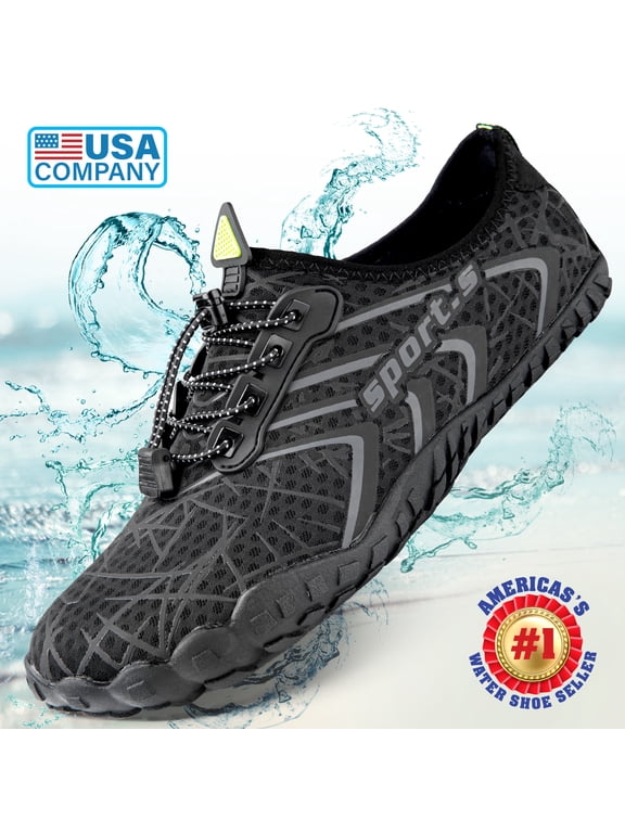 Mens & Womens Water Shoes (M 8.5-13; W 7.5-12), Aqua-Grip Digger US Casual Shoes