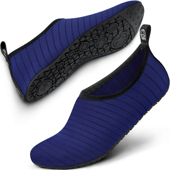 Bergman Kelly Mens and Womens Water Shoes (M 5-10; W 7-12), Aqua Socks, Barefoot Skin Shoes for Water Sports Beach Pool Yoga Surf US Casual Shoes