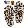 thumbnail image 1 of Bergman Kelly Fuzzy House Slippers for Women, Anti-Slip & Open Toe Scuff Style Home Shoes, Clouds Collection, 1 of 10