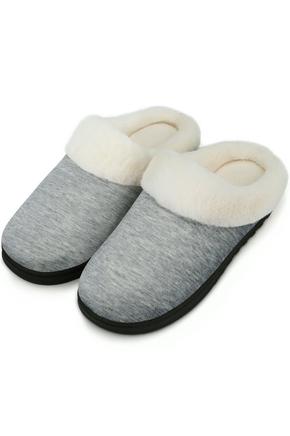 USA Clog Slippers for Women (Multiple Colors/Sizes), Memory Foam Closed Toe Scuff Indoor Outdoor House Shoes (Dove Collection - Scuff Style)