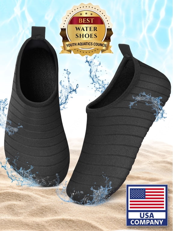 Water Shoes for Toddlers, Athletic Water Socks for Pool & Beach, US 7-10