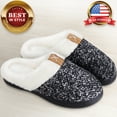 thumbnail image 1 of Bergman Kelly Womens Scuff Slippers, Anti-Slip House Shoes for Ladies w/ Memory Foam & Comfortable Fuzzy Lining, Prairie Collection, 1 of 8