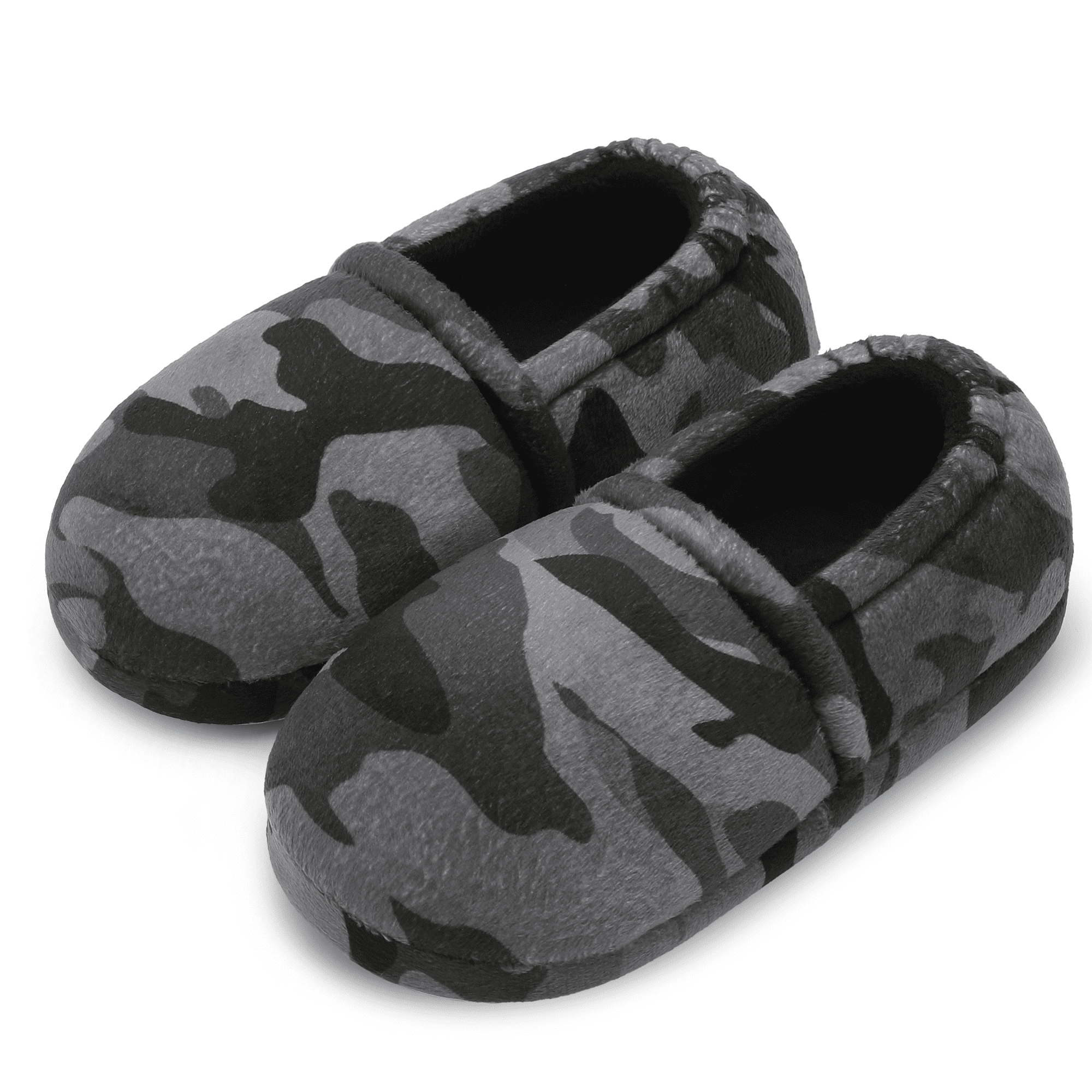 Berhood Boys Slippers Little Big Kid Memory Foam House Slippers Indoor