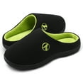 thumbnail image 1 of Berhood Mens Slippers Memory Foam House Slippers for Men Slip on Comfort Bedroom Slipper Shoes Green Size 13-14, 1 of 5