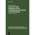 thumbnail image 1 of Berichte Ãber die Verhandlungen der SÃ¤ch Salhof Und Siedelhof Im Ãlteren Deutschen Agrarwesen, Book 100, (Hardcover), 1 of 1