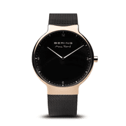 Bering 15540-262 Men Max Ren 2016 Mesh Watch with Black Dial