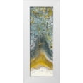 thumbnail image 1 of Bering, Blakely 11x24 White Modern Wood Framed Museum Art Print Titled - Golden Bloom 2, 1 of 4