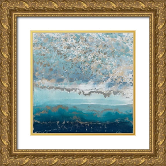 Bering, Blakely 15x15 Gold Ornate Wood Framed with Double Matting Museum Art Print Titled - The Keys 2