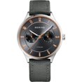 thumbnail image 1 of Bering Men's 11539-879 Watch Day/Date Brushed Silver Titanium Gray Sunray Dial Gray Strap, 1 of 3