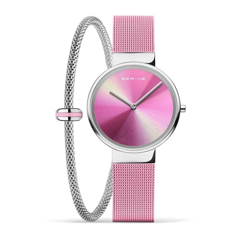 Bering Time Classic Time is Life Edition Polished Silver  display picture 3