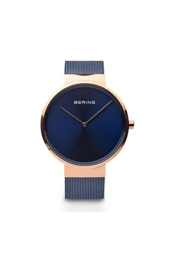 Women's 38mm Blue Steel Bracelet & Case Sapphire Crystal Quartz Analog Watch 14539-367