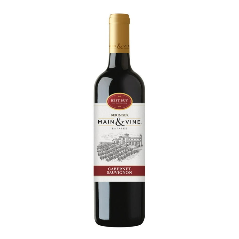 Beringer Main and Vine Cabernet Sauvignon, 750ml Red Wine Bottle