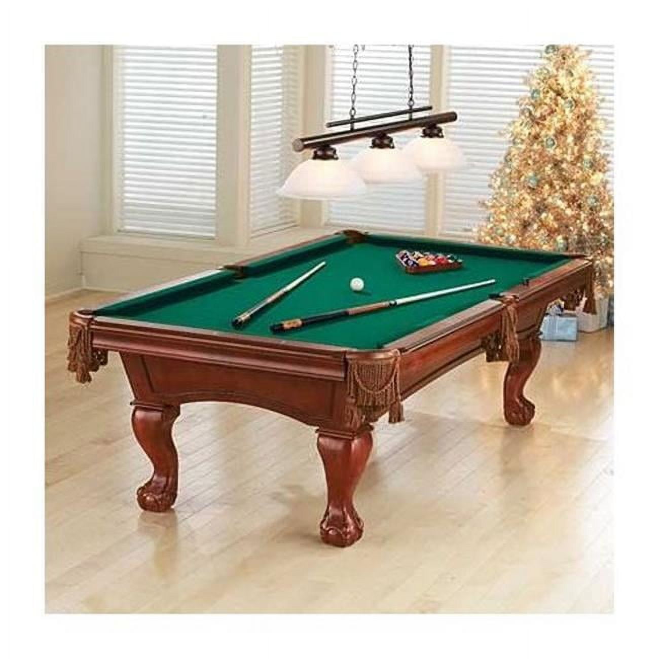 Beringer TBL090 Colonial Walnut Wooden Slate Pool Table with