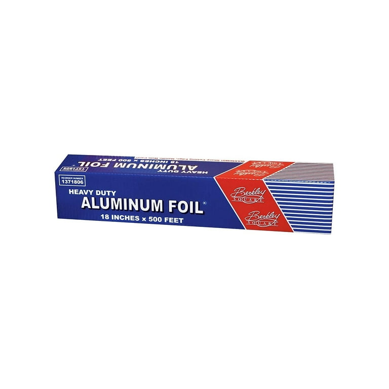 Berkley Square Heavy Duty Aluminum Foil Roll, 18 x 500 ft