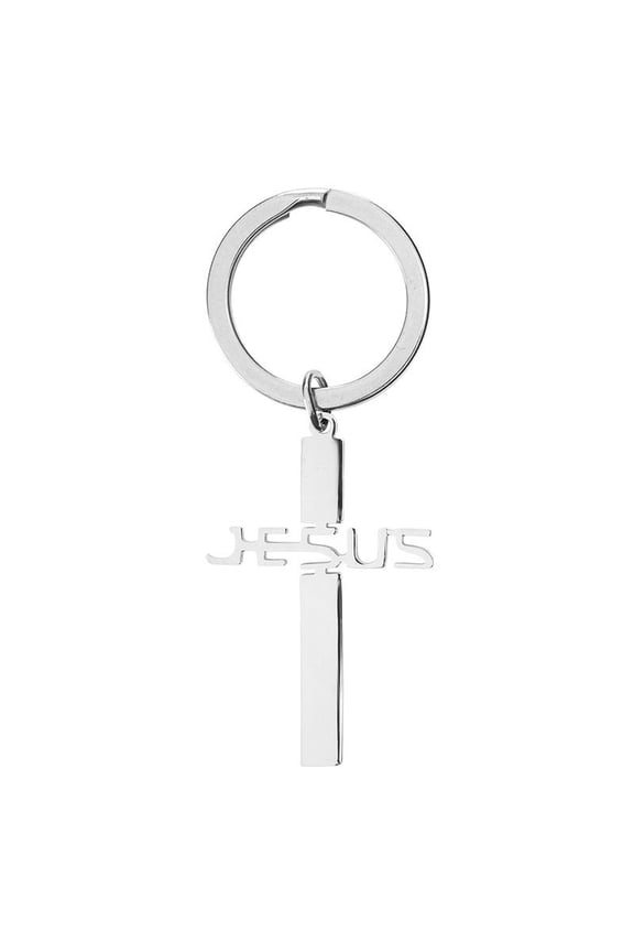 T3278 Jesus Cross Keychains