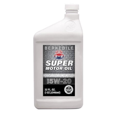 Berkebile Oil B5W21 Synthetic Blend SAE 5W-20 Motor Oil (32oz)