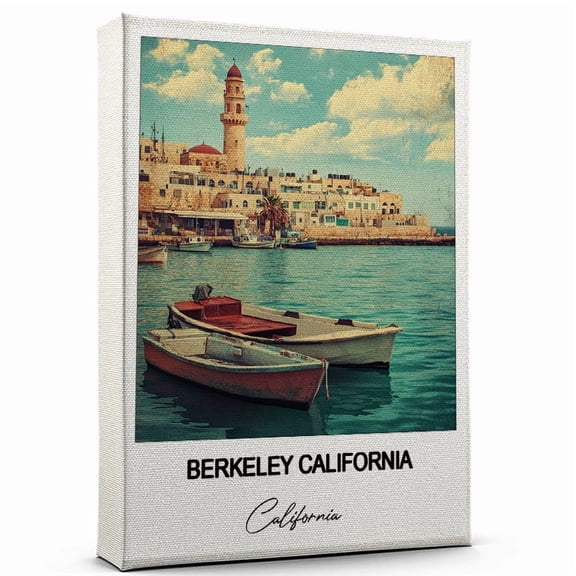 Berkeley California Travel Canvas Art Stunning Travel Wall Print California Canvas Inspired Artwork to Elevate Your Living Room or Office Ready to Hang