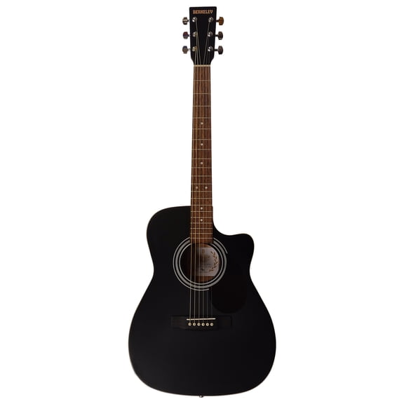 Berkeley ELEMENTARY-BKS Concert Cutaway Acoustic Guitar