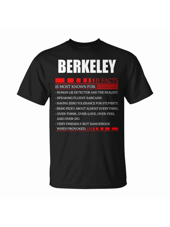 Berkeley Fact Fact Shirt Berkeley Shirt For Berkeley Fact TShirt