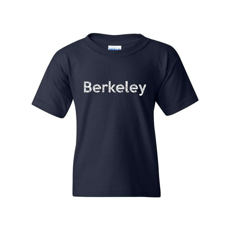 Berkeley Unisex Youth Kids T-Shirt Tee Clothing Youth X-Small Navy
