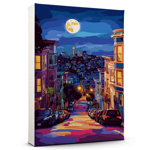 Berkeleys Canvass Vintage, California Travel Prints Wall Art, Berkeleys Travel Canvas, California Travel Colorful Canvas - 100AZ122