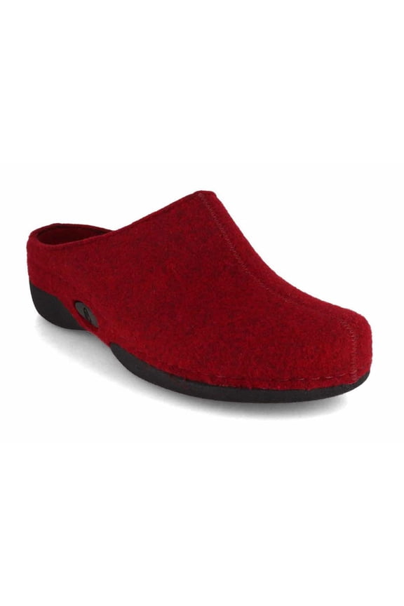 BERKINA Clog | Lauren RCYCL, Dark Red