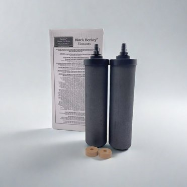 2 Pack Black Replacement Water Filters For Berkey BB9-2 - Big Royal Imperial Crown