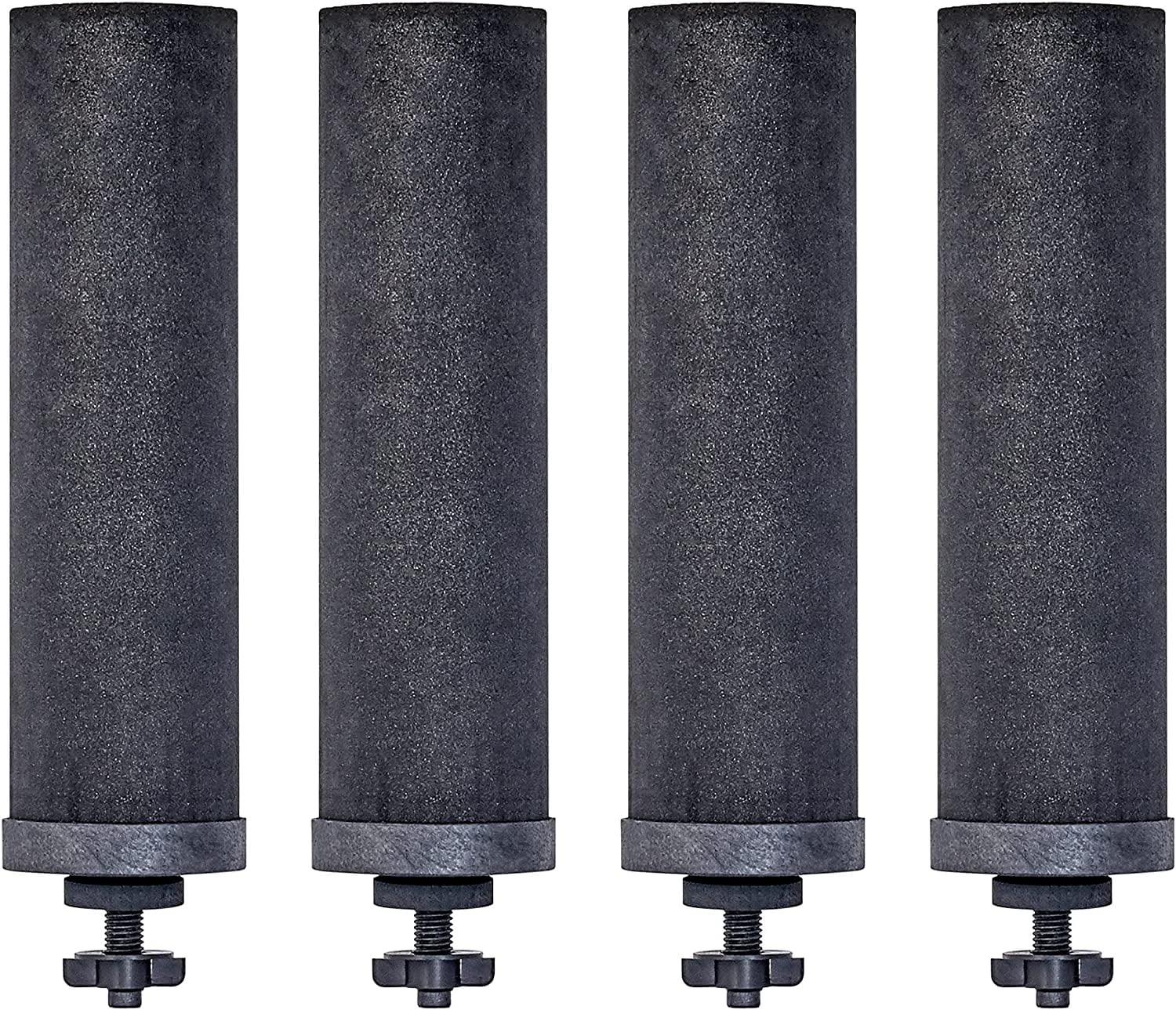 Berkey Authentic Black Berkey Elements BB9-2 Filters for Berkey Water Systems (Set of 4 Black Berkey Elements)