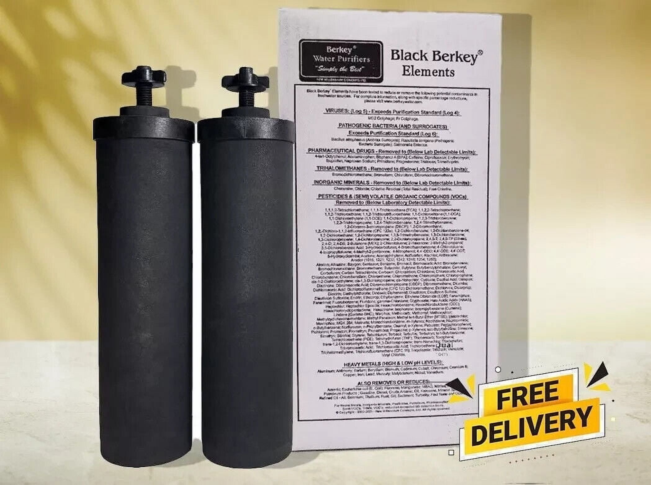 Berkey BB9-2 Water replacement Filters For Water Purification System  2 Pack