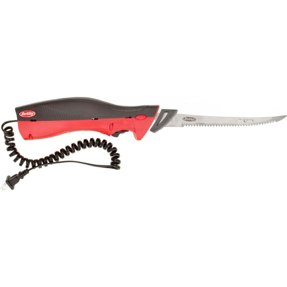 Berkley 1264631 Electric Fillet Fishing Knife 8" Stainless Steel Blade