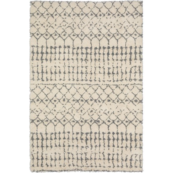 Berkley Acolyte Area Rug MQ2 Mq2 Ivory/Midnight Ivory/Midnight 5' 1" x 7' 5" Rectangle
